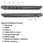 LENOVO (82C2001GTX) V14-IGL INTEL N4020 4GB 256GB-SSD 14 INC FREEDOS NOTEBOOK 